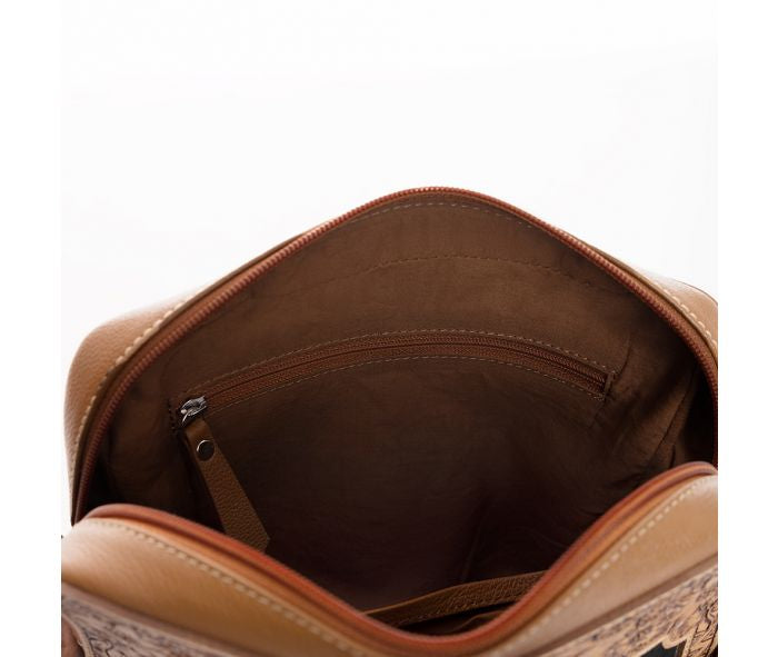 Mirage Trail Hand-Tooled Bag