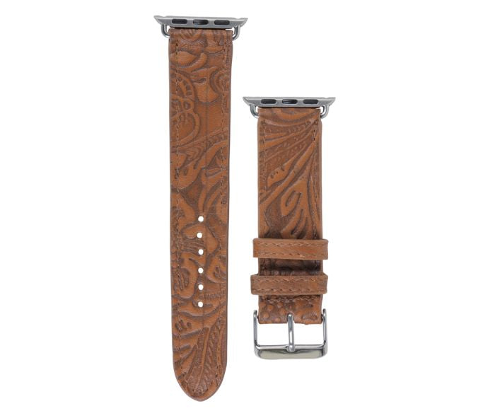 Mittangle Embossed Leather
Watch Band