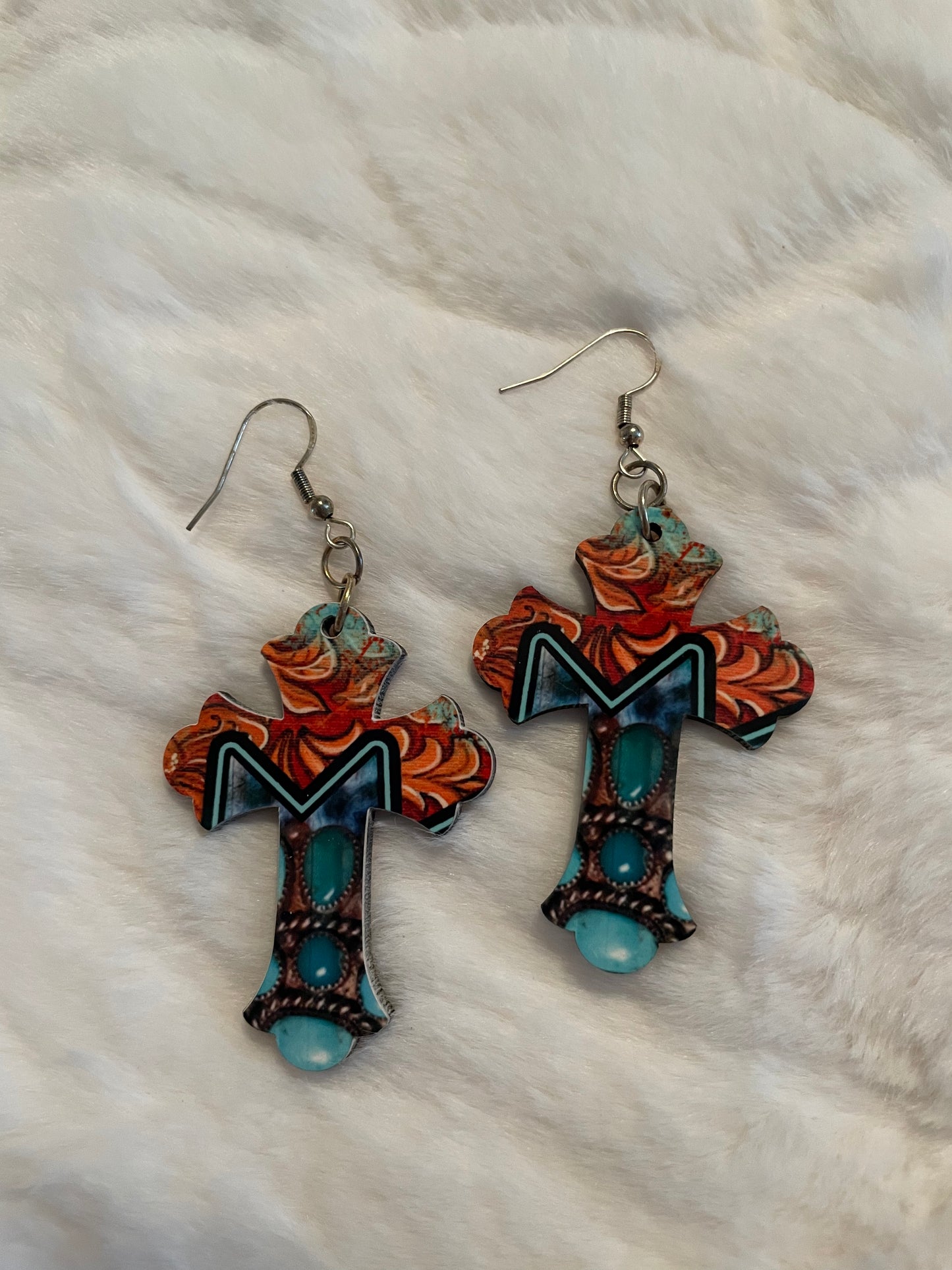 Cross Earrings