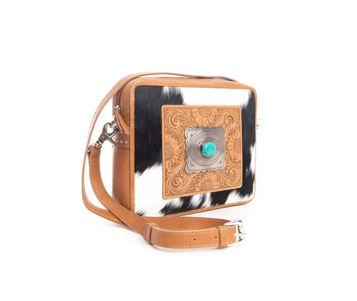 Mirage Trail Hand-Tooled
Leather Bag