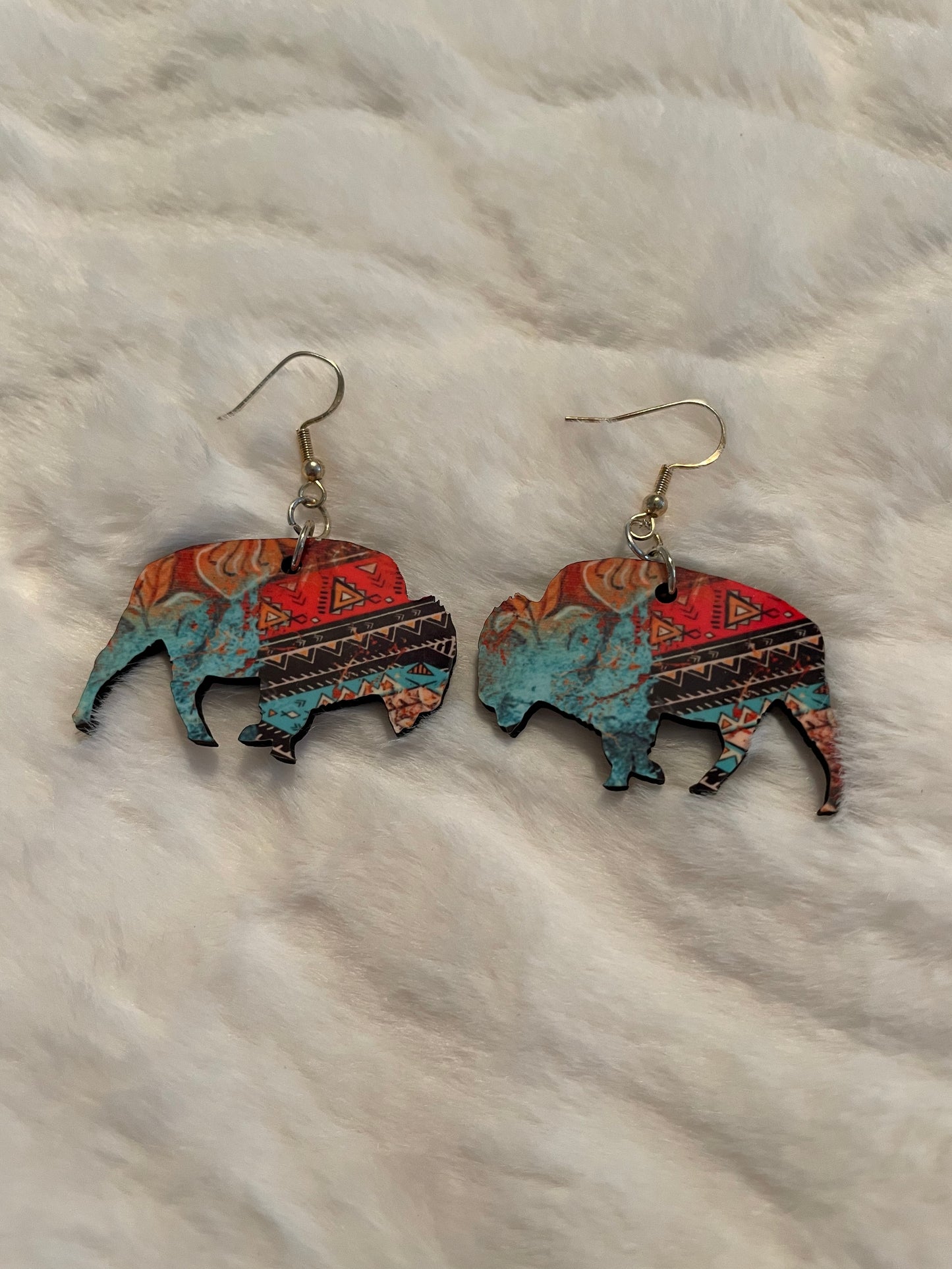 Buffalo Earrings