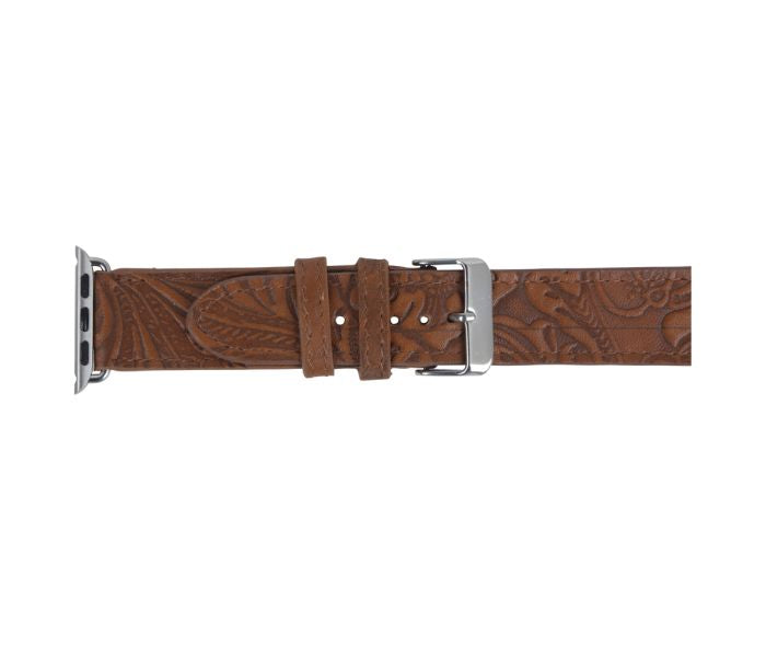 Mittangle Embossed Leather
Watch Band