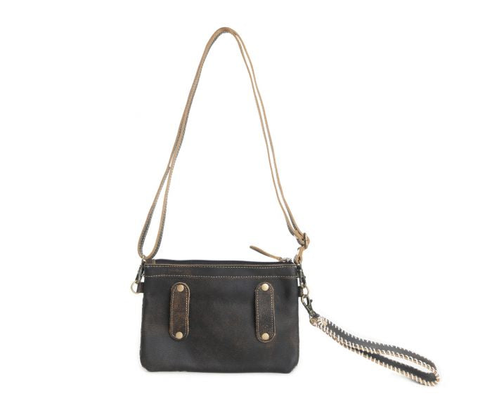 Eye of the Goddess Crossbody
Bag in Black