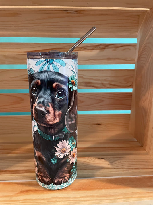 Dachshund puppy, 20 oz 
Tumblers