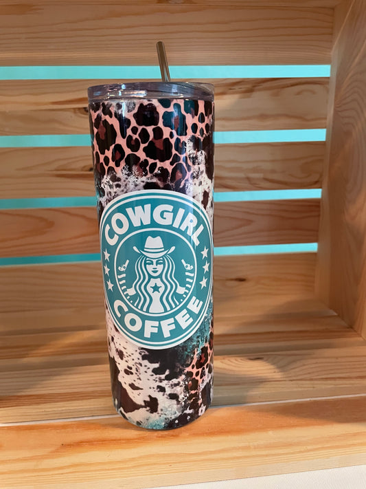 Cowgirl Coffee, 20 oz Tumblers