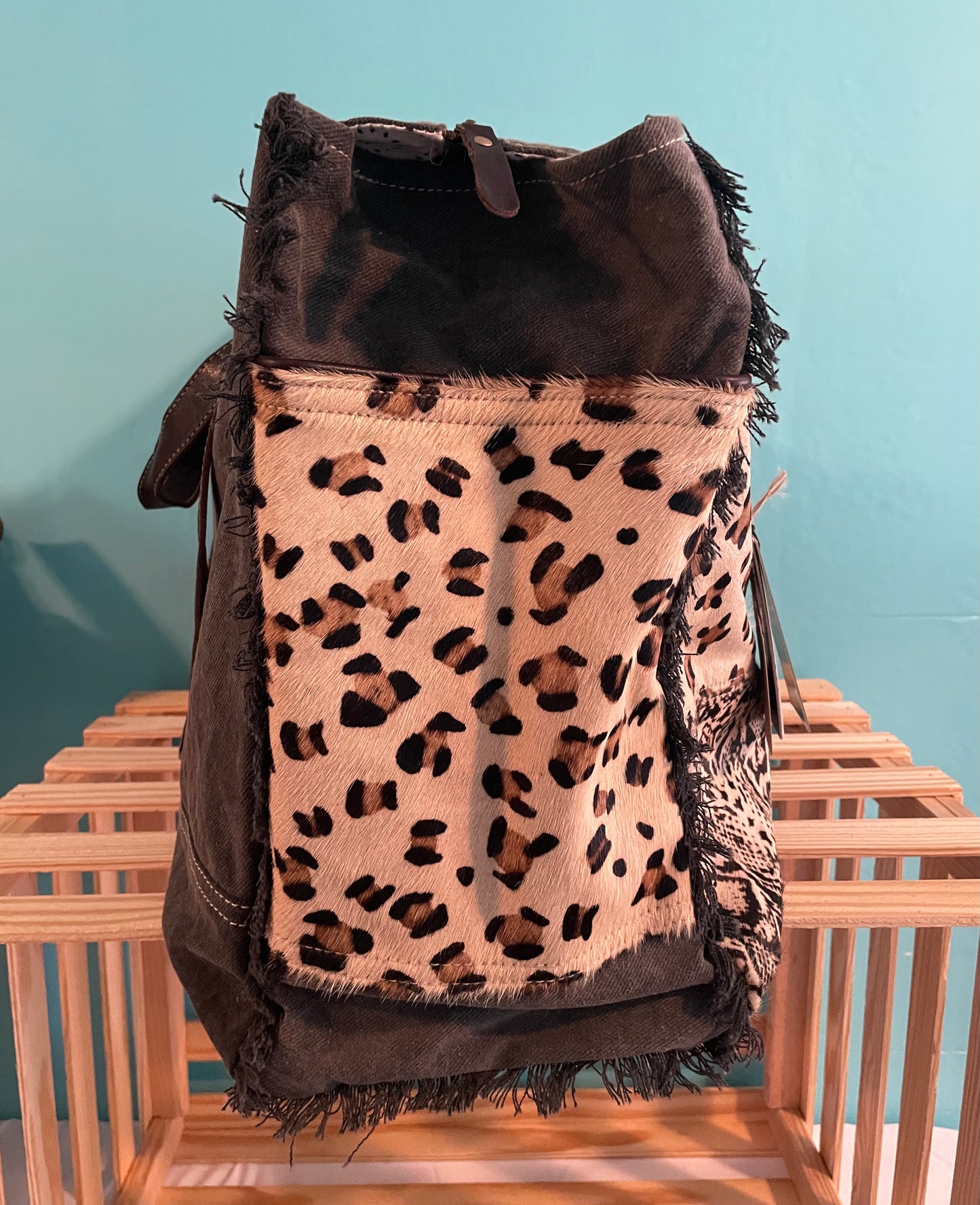 Multi Patch Weekender Bag