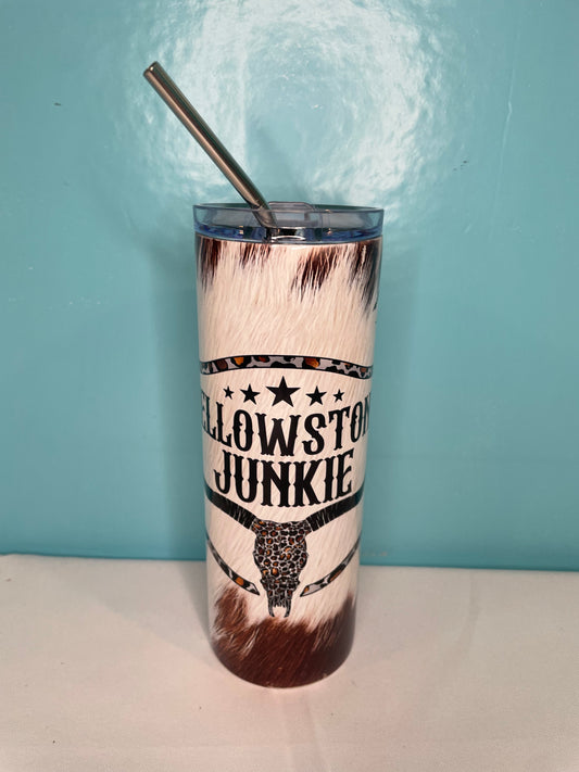 Yellowstone Junkie, 20 oz Tumblers