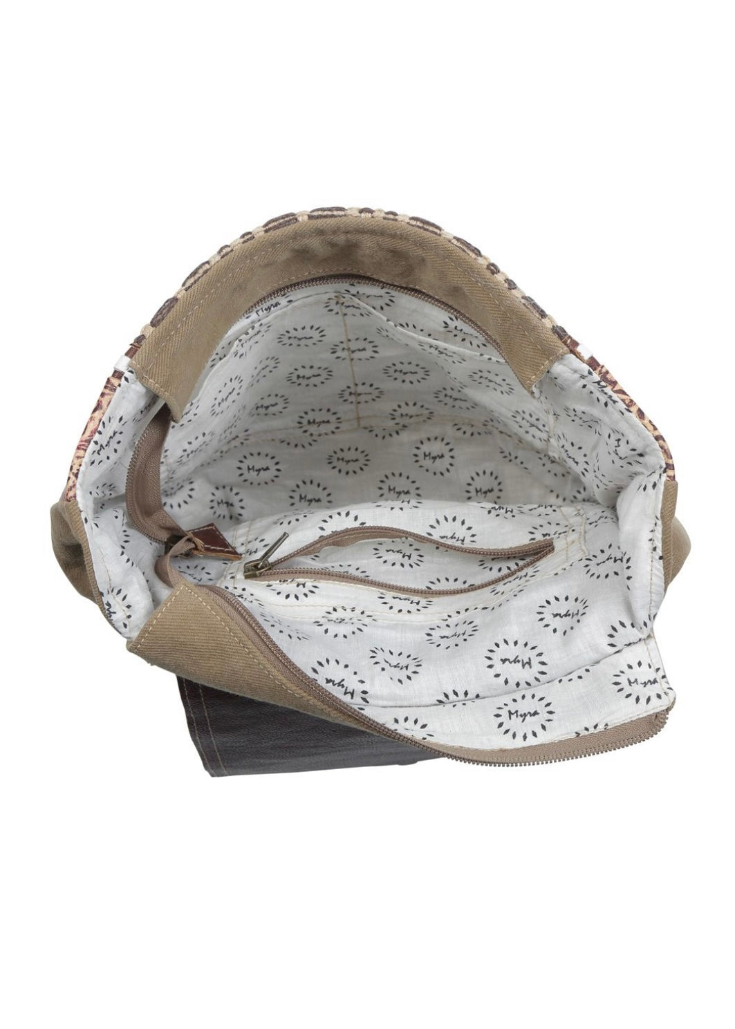 Brown Hide Backpack
