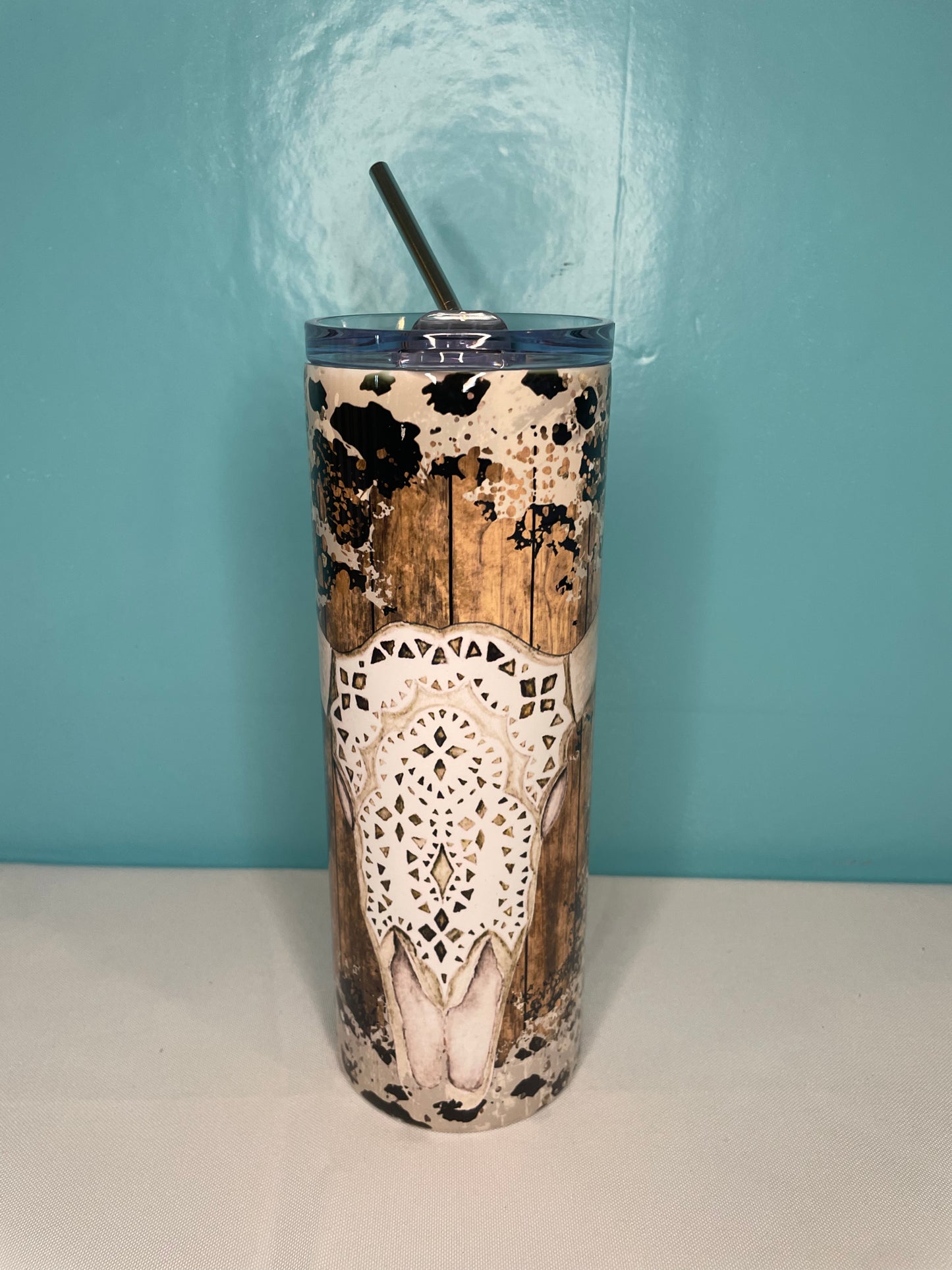 Cow Skull, 20 oz Tumblers